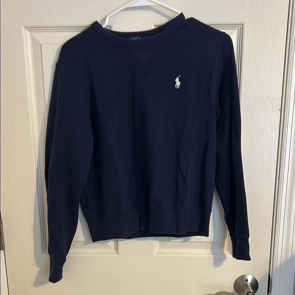 Polo Ralph Lauren Navy Crew Neck Sweater